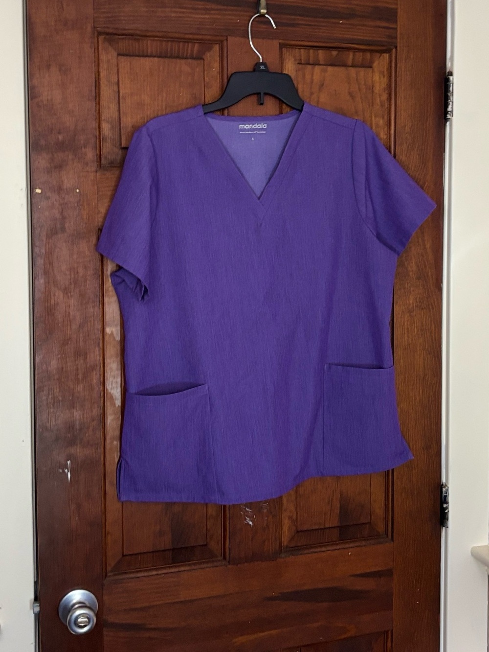 Mandala scrub top